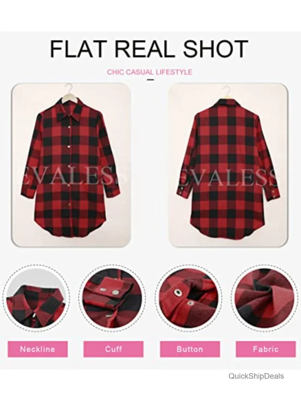 N/A lightweight flannel